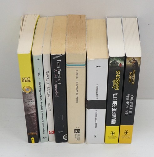 Lotto libri romanzi vario - 8, di