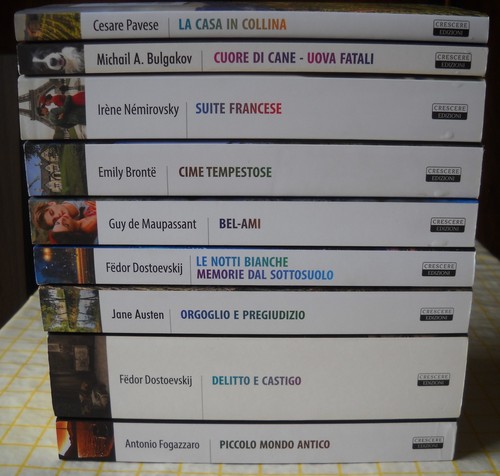 Stock libri classici - stock,