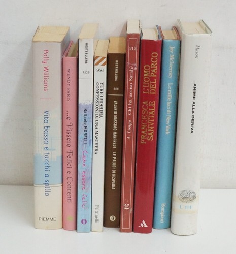 Lotto libri romanzi - n.,