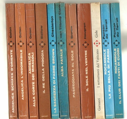 Lotto libri garzanti - 11,