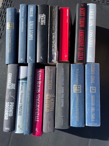 Set libri gialli thriller - set, gialli/